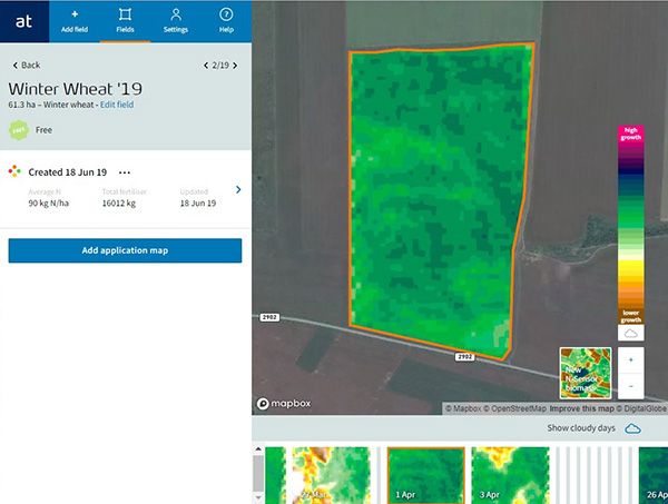 Na farmi NDVI meteobot